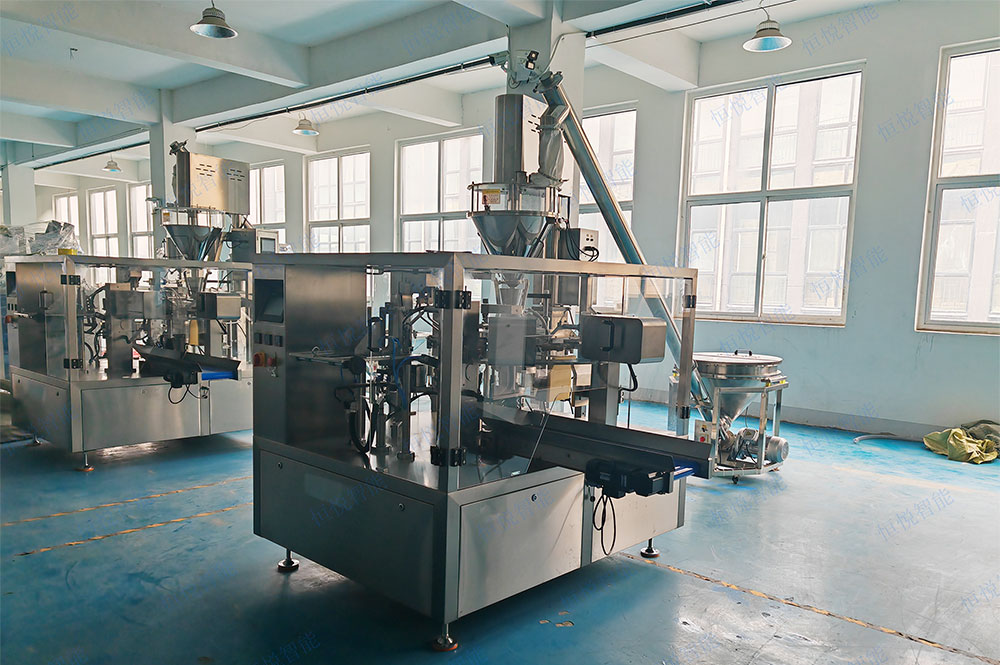 全自动给袋式粉剂草莓社区网址的新地址自动化程度高