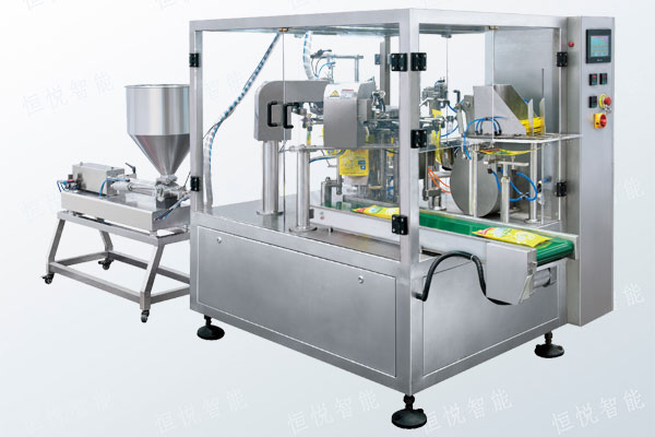 给袋式全自动液体草莓社区网址的新地址采用预制袋